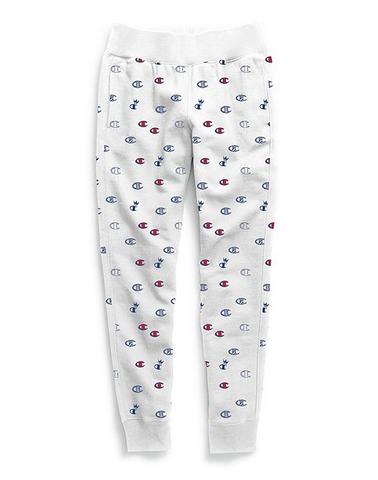 champion all over print joggers womens