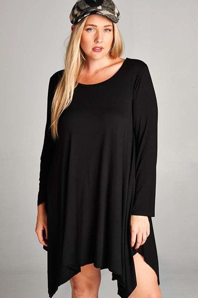 plus size jersey knit dresses