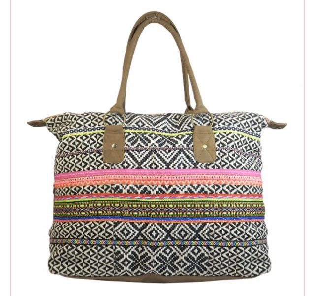 Boho Hippe Zig Zag Bag