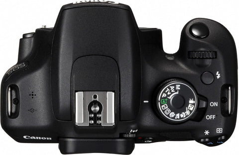 Verloren overdracht teugels Canon EOS 1200D 18MP Digital SLR Camera (Black) with 18-55mm and 55-25 –  ClicksnShoots