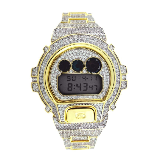 14k gold casio watch