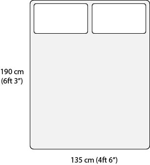 Double Bed Size