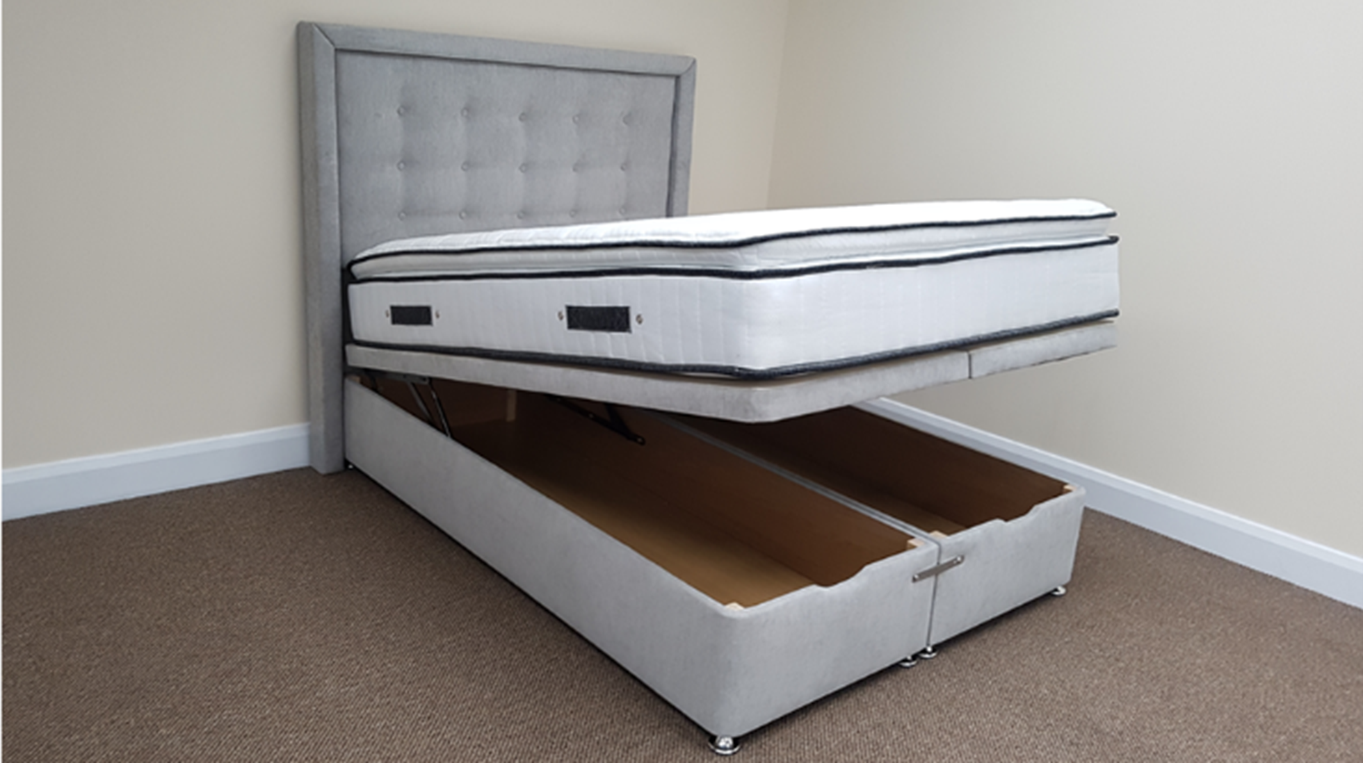 Foot Opening Ottoman Bed