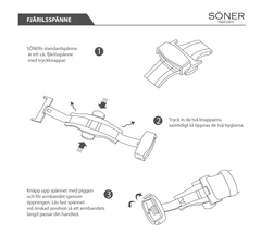 Fyrkantig herrklocka med läderarmband och fjärislspänne