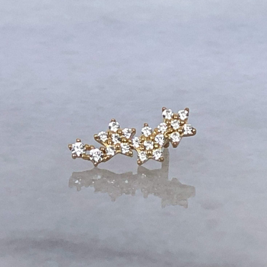 Shop 14k Gold Piercing Studs, Earrings, Rings, & Charms | Two of Most