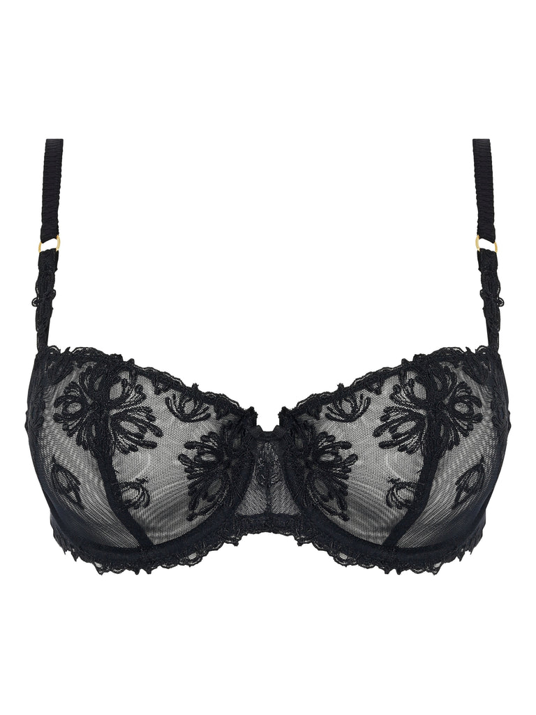 Chantelle Champs Elysees Balcony Bra - Black