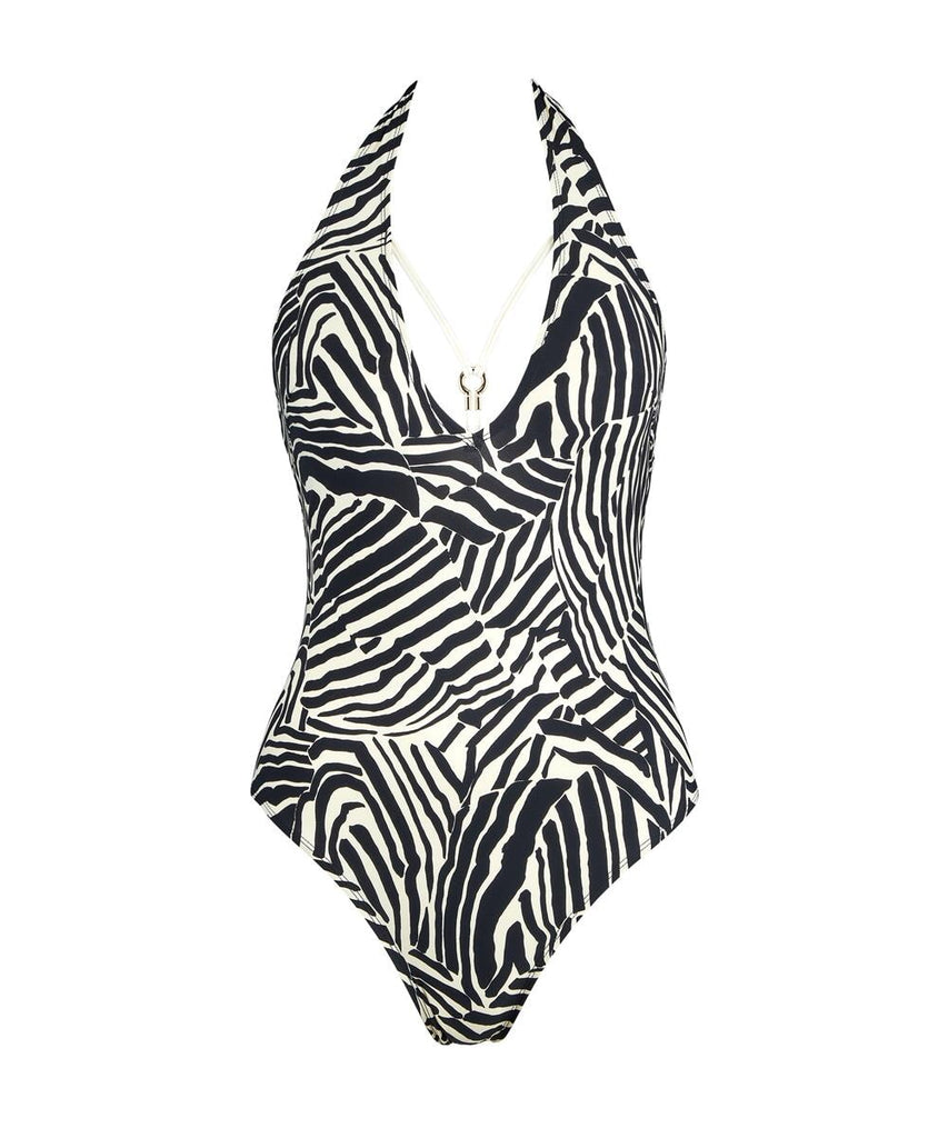 Aubade Swimwear Savannah Mood One Piece Swimsuit - Zebra