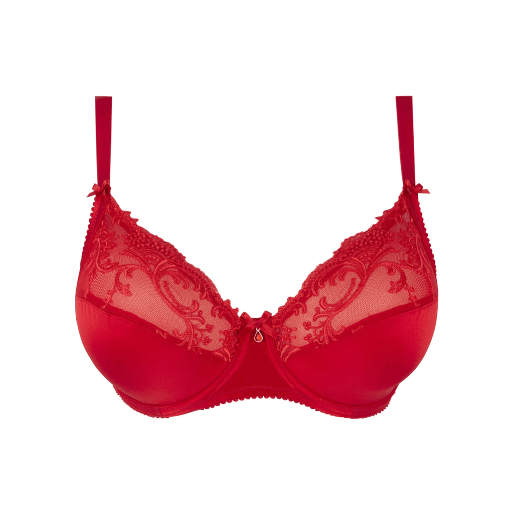 Lise Charmel - Splendeur Soie 3 Parts Full Cup Bra Splendeur Rouge