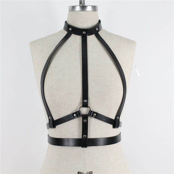 Bondage Jartiyer Harness – Let's Be Gothic