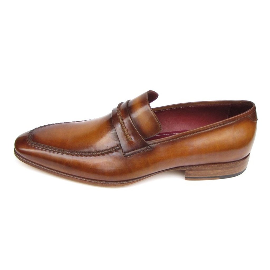 Men's Loafer Brown Leather Shoes