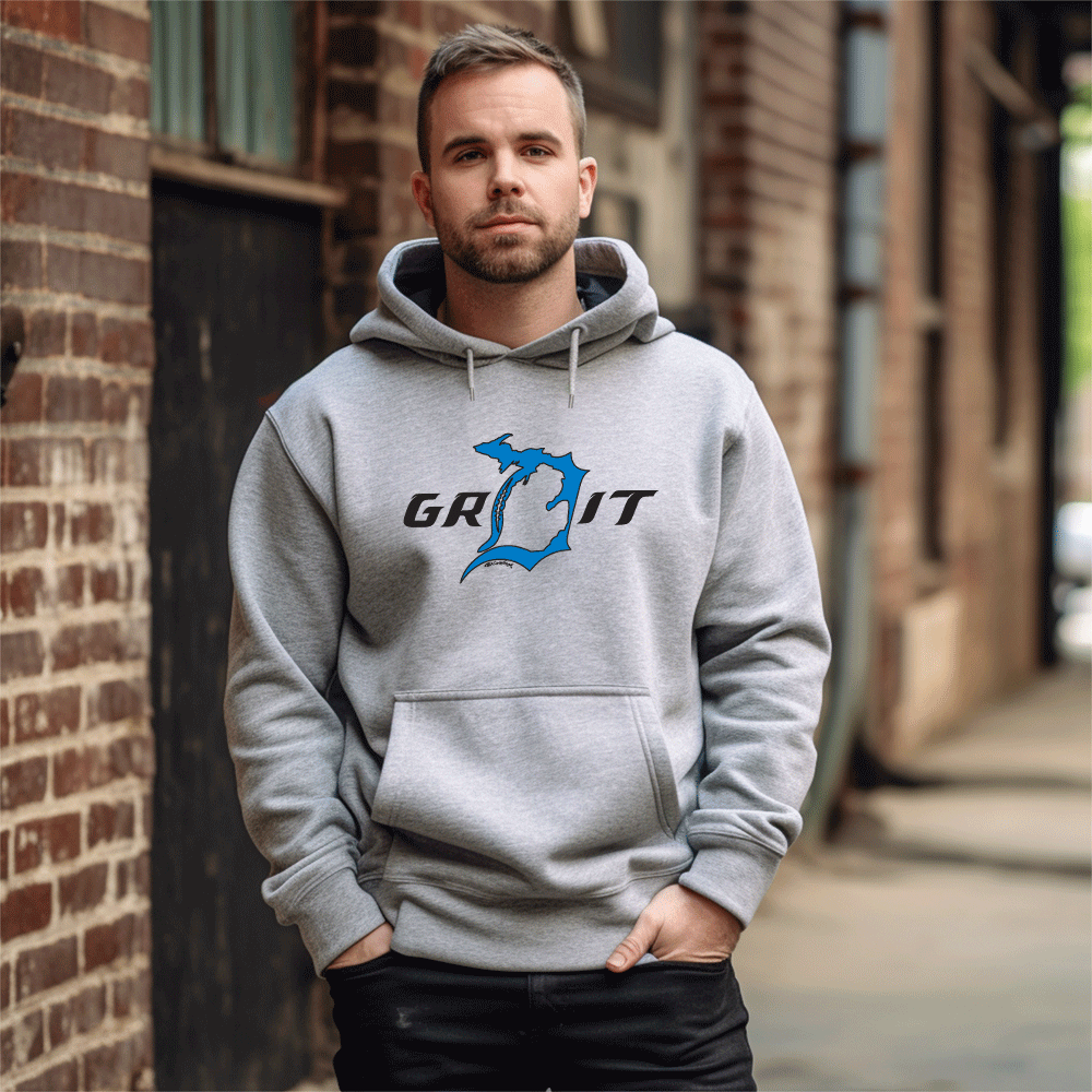 Image of "Motor City Grit" Men's Classic Hoodie