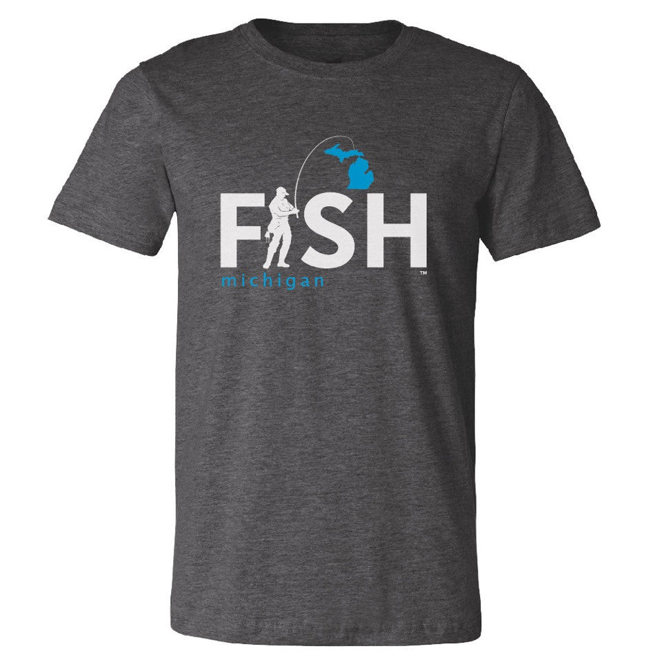 Michigan Fisherman Unisex Crew T-Shirt – Livnfresh.com