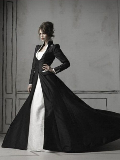 gown and coat