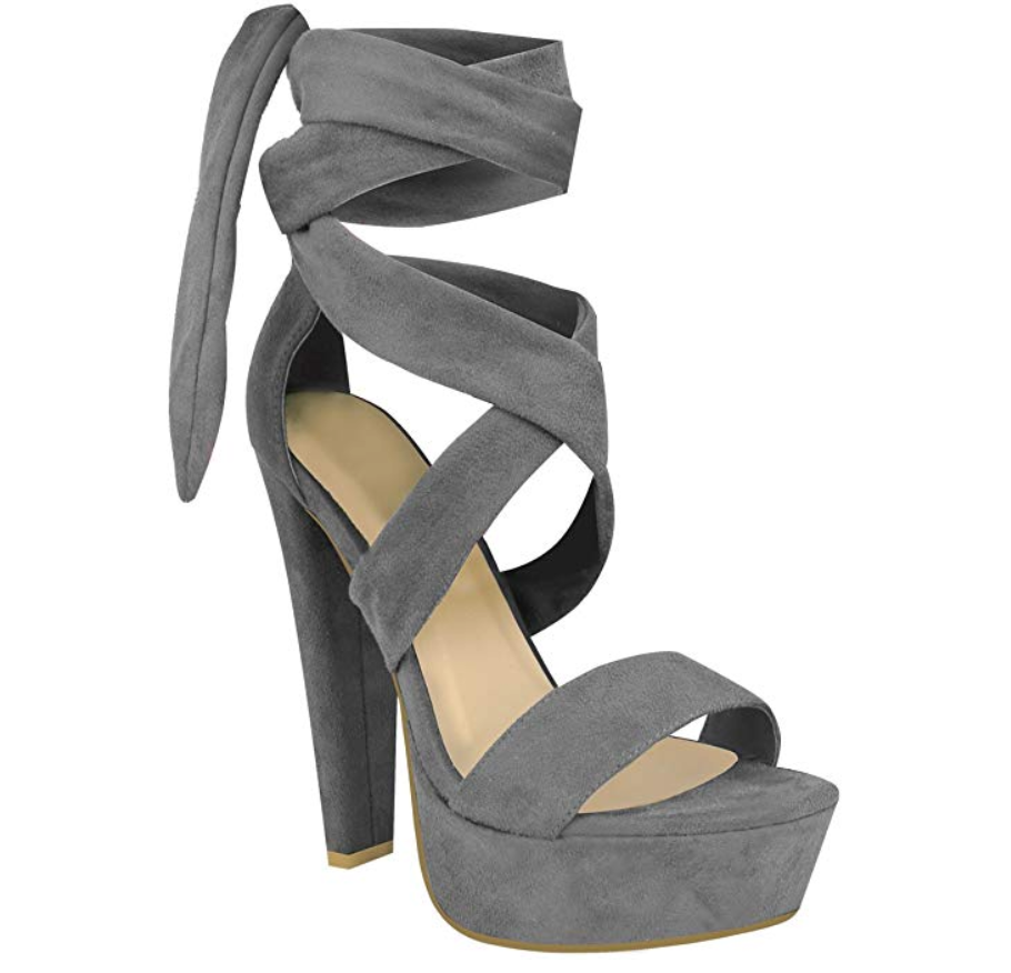 Tie-Up Block Platform Heels – RDevine 