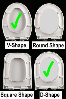 toilet seat shapes