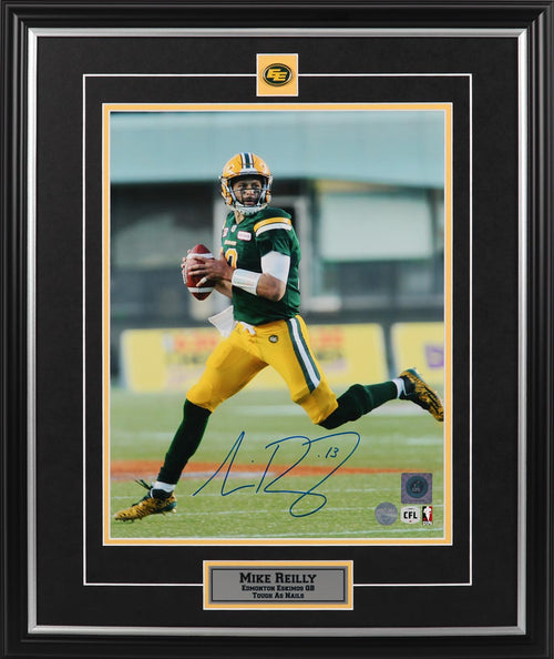 WARREN MOON AUTOGRAPHED HAND SIGNED EDMONTON ESKIMOS FULL SIZE