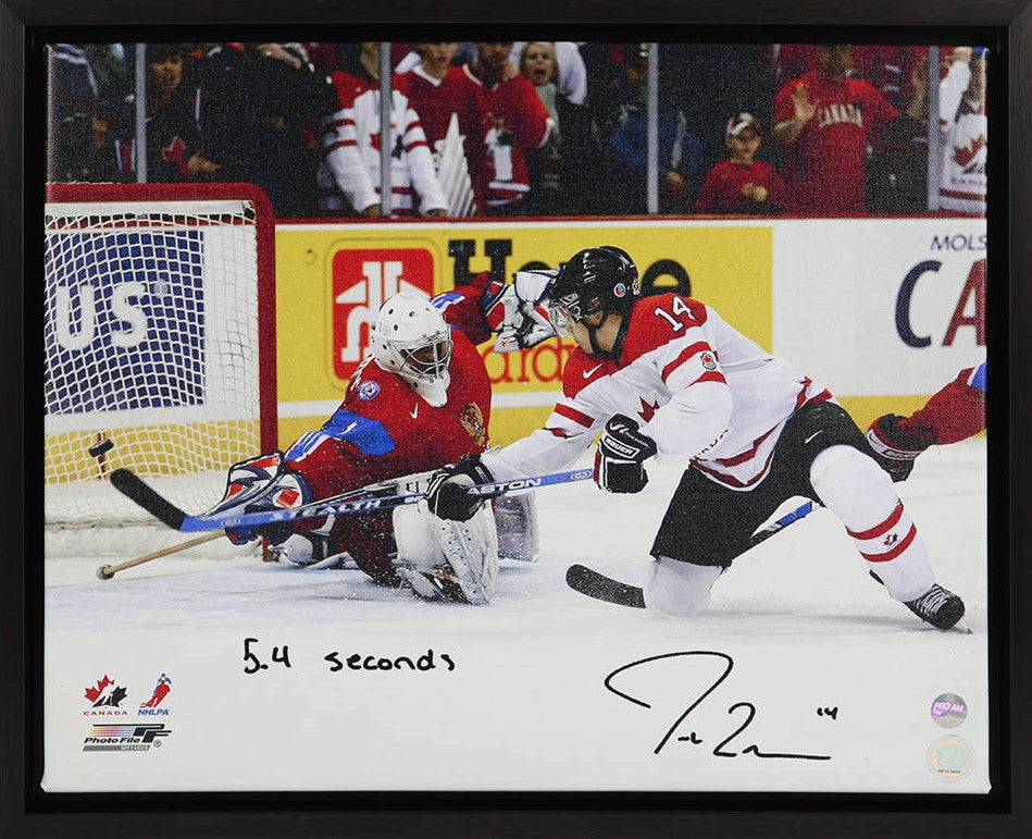 Jordan Eberle Team Canada Autographed 