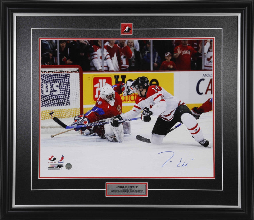 Jordan Eberle Team Canada Autographed 