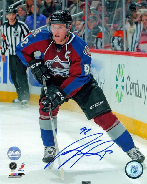 Nathan MacKinnon Colorado Avalanche Signed Autographed 8 x 10 Photo –