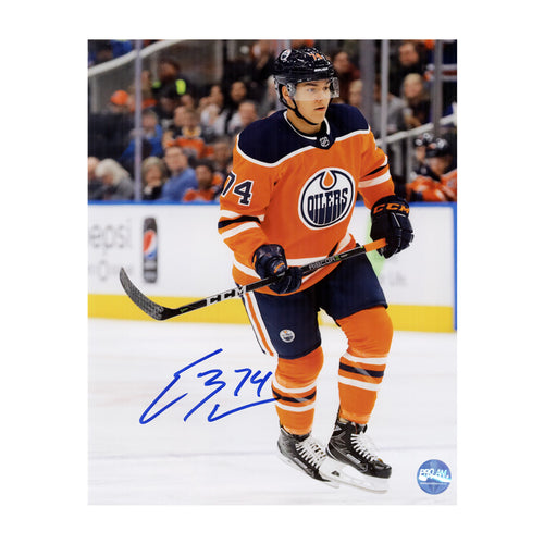 Ethan Bear Edmonton Oilers Autographed Cree Syllabics 11x14 Photo – Pro  Am Sports
