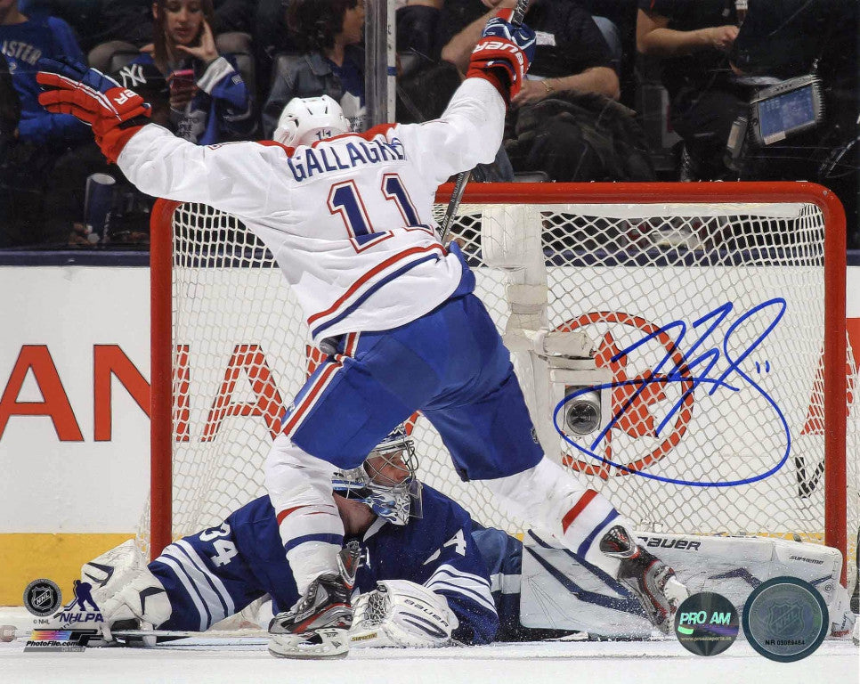 brendan gallagher signed jersey