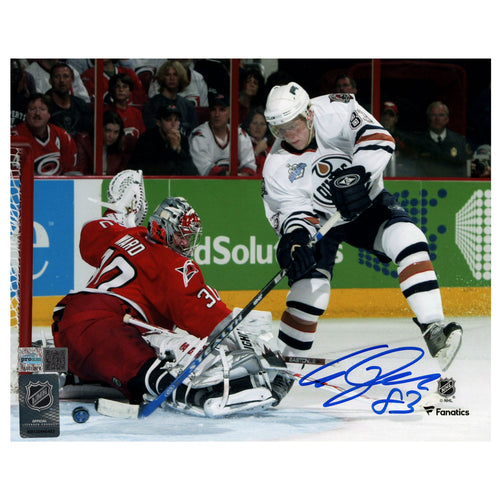 Ales Hemsky Edmonton Oilers Autographed Sprocket 8x10 Photo