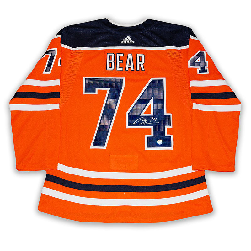 oilers bear jersey