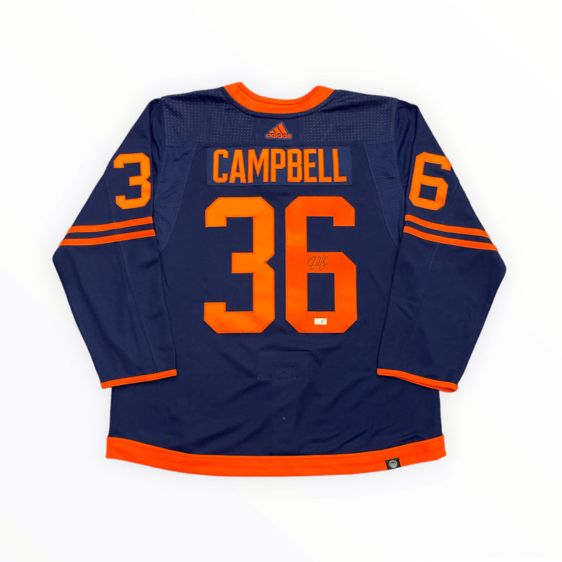 Jack Campbell Edmonton Oilers Fanatics Branded Home