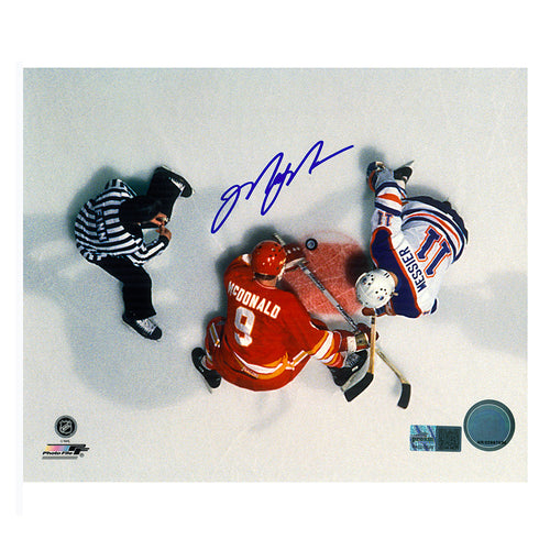 Framed Mark Messier Facsimile Laser Engraved Signature Auto Edmonton Oilers  14x17 Hockey Photo - Hall of Fame Sports Memorabilia