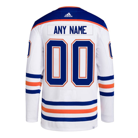 Edmonton Oilers Firstar Gamewear Pro Performance Hockey Jersey with Customization White / Custom