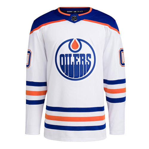 Customizable Edmonton Oilers Adidas 2022 Primegreen Reverse Retro Authentic NHL Hockey Jersey