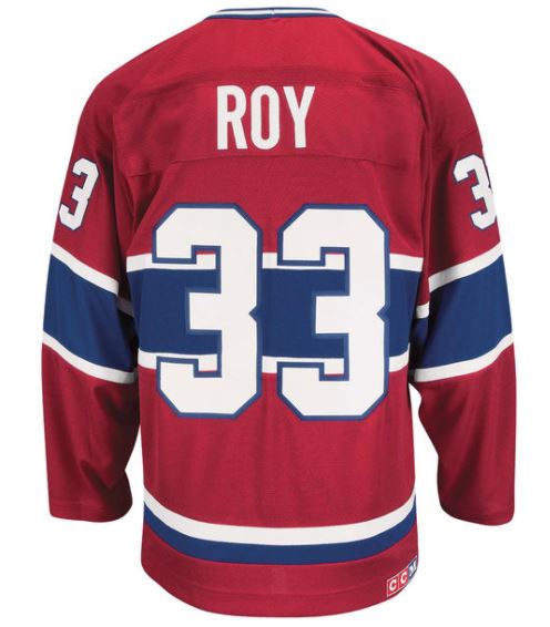 montreal canadiens goalie cut jersey