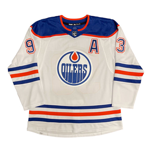 Ryan Nugent-Hopkins Edmonton Oilers Signed 1st Pick Reebok Jersey 5