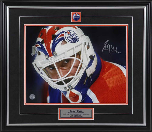 Stuart Skinner Edmonton Oilers Autographed Alternate 8x10 Photo