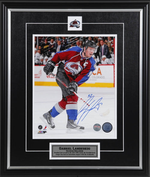 Nathan MacKinnon Colorado Avalanche Signed Autographed 8 x 10 Photo –