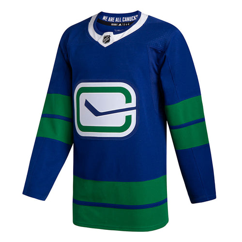 ANY NAME AND NUMBER VANCOUVER CANUCKS RETRO BLACK SKATE AUTHENTIC