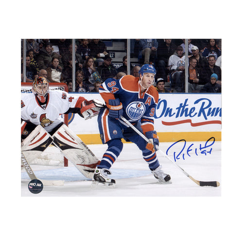 Ryan Smyth Autographed Signed Edmonton Oilers 36x44 Jersey Frame
