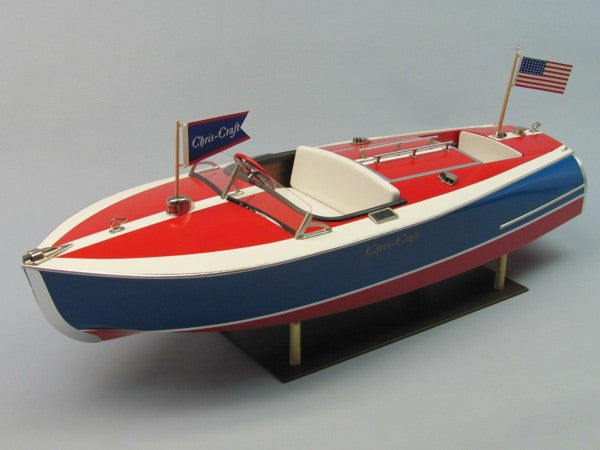 Dumas Boats 1/8 (24") 1938 Chris Craft 16' Painted Racing 