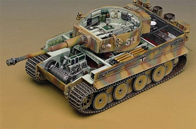 Academy Military 1 35 Wwii Tiger I Tank W Interior Kit