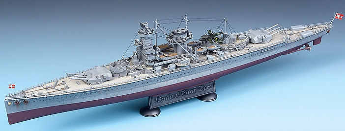 Academy Ships 1 350 Admiral Graf Spee German Pocket Battleship Kit