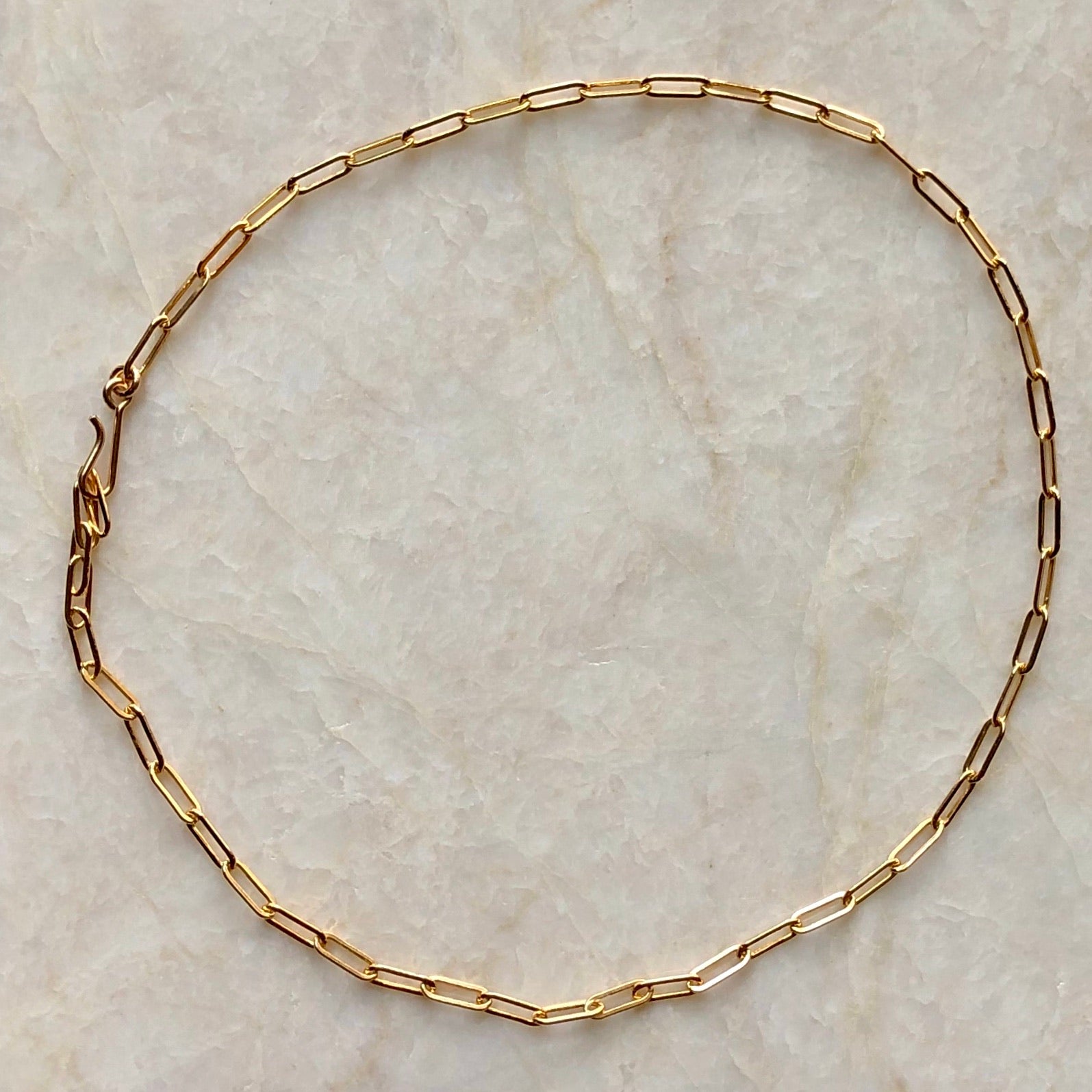 long gold choker necklace