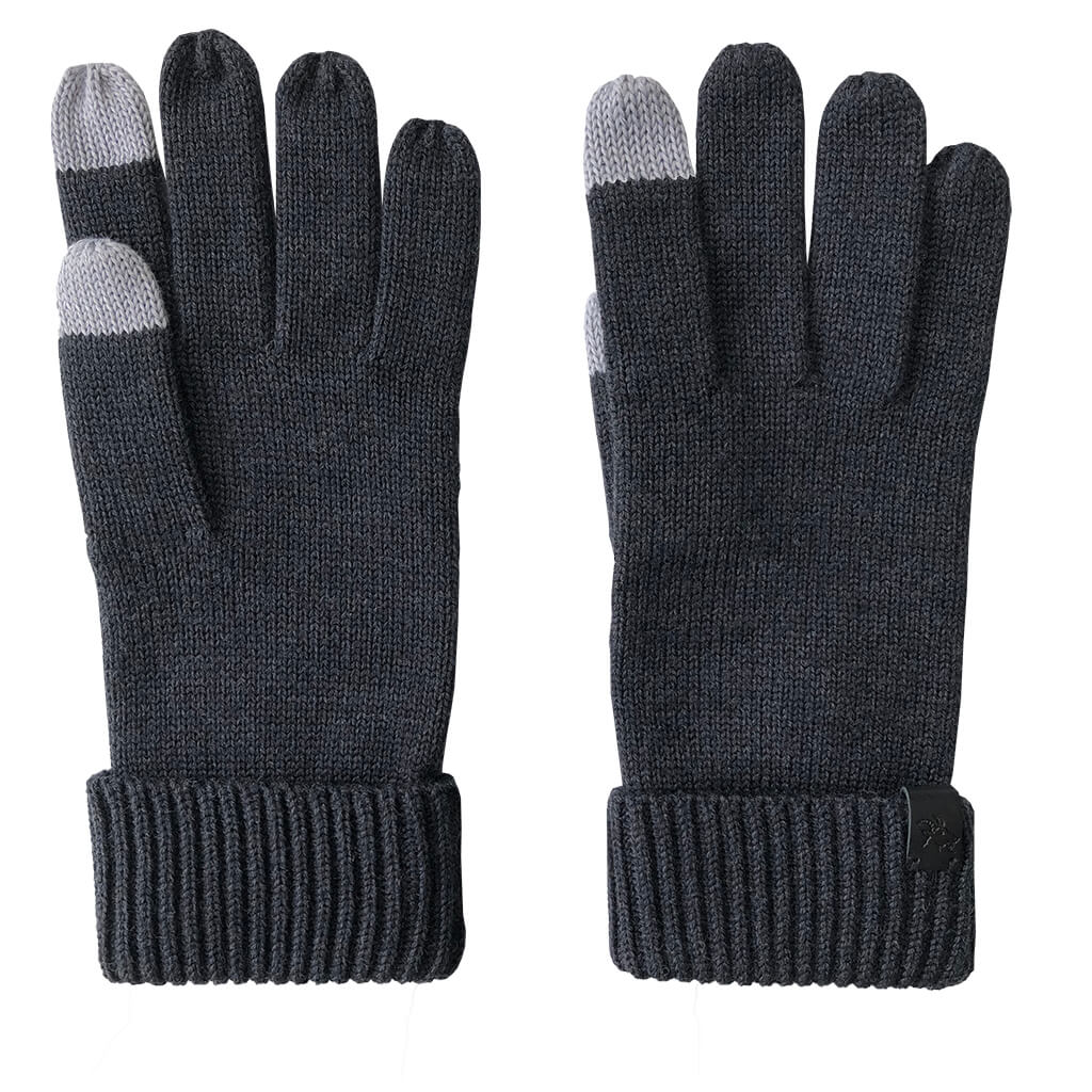 men's wool touchscreen gloves