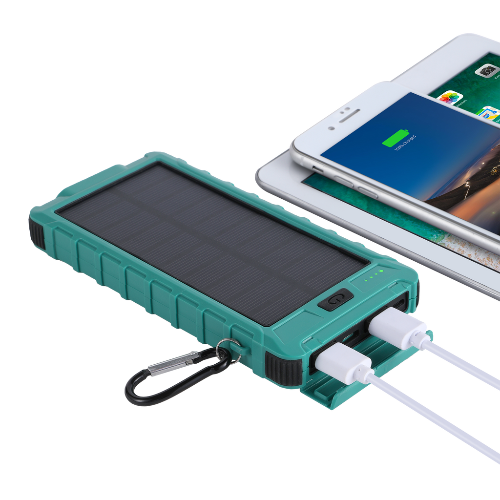 Aduro PowerUp Solar 10,000mAh Dual USB Backup Battery – Aduro Products