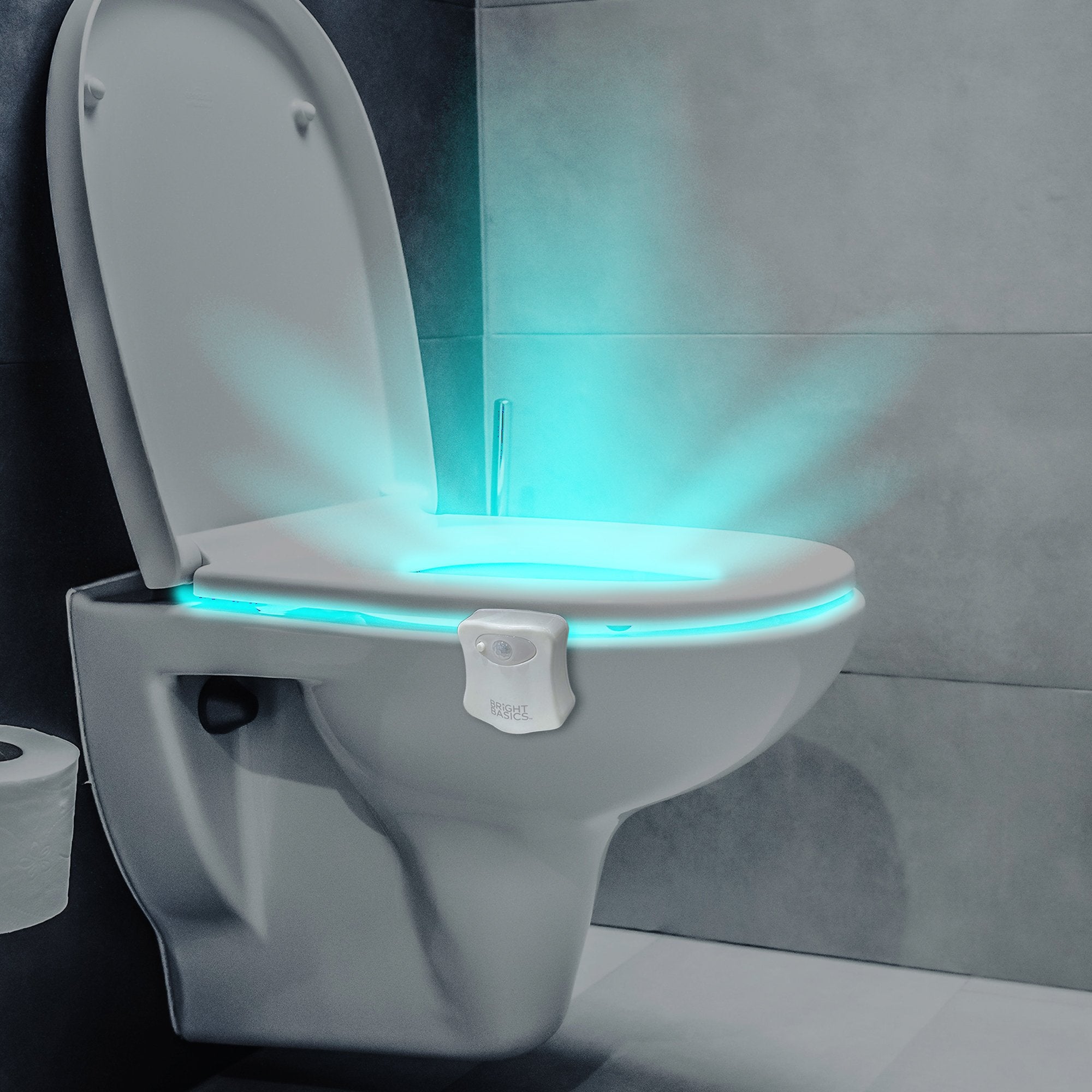 2 PACK LED Toilet Light Motion Activated Glow Lavatory Toilet Bowl Light Up  Seat