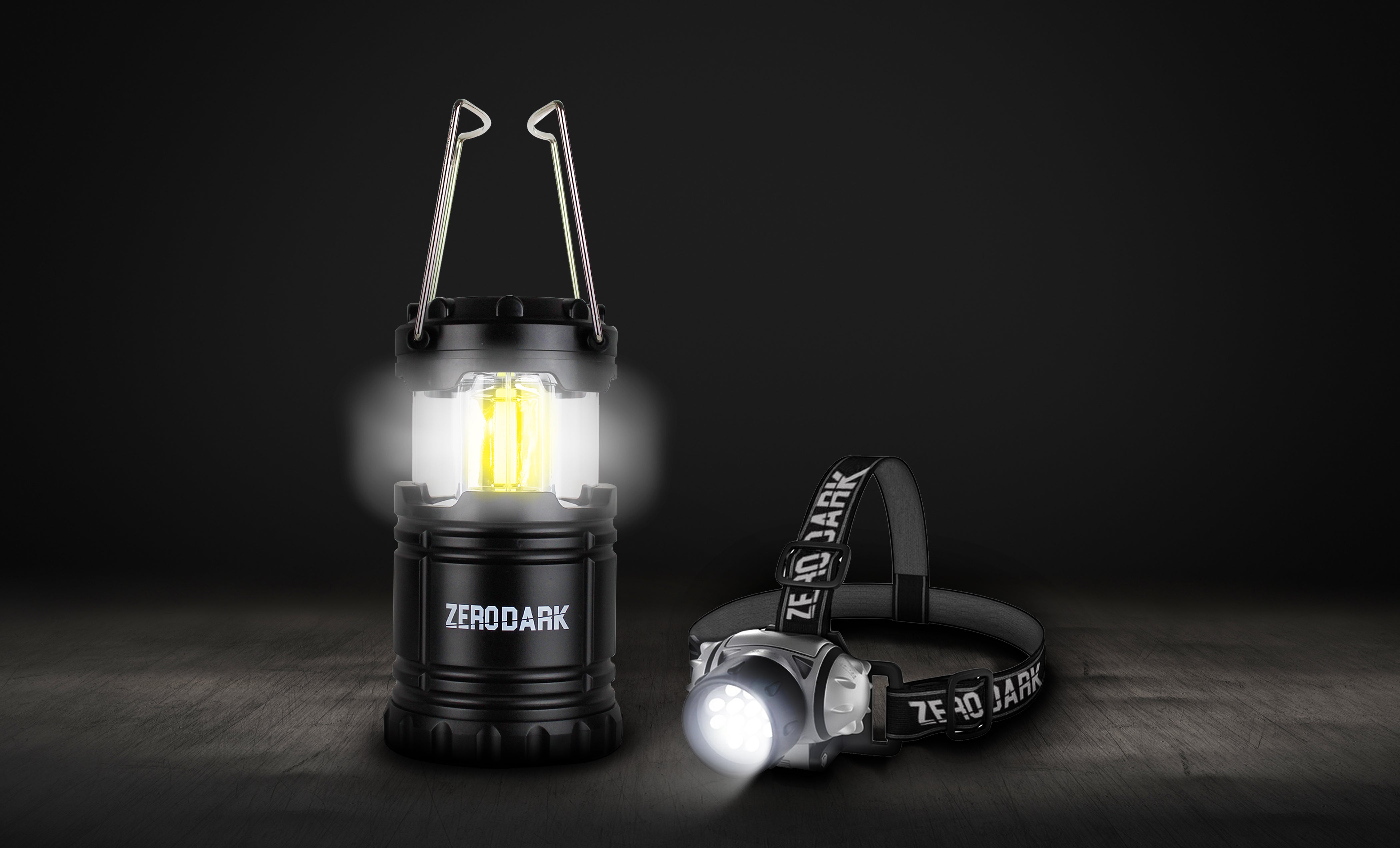 ZeroDark 2 in 1 Collapsible Lantern & Flashlight – Aduro Products