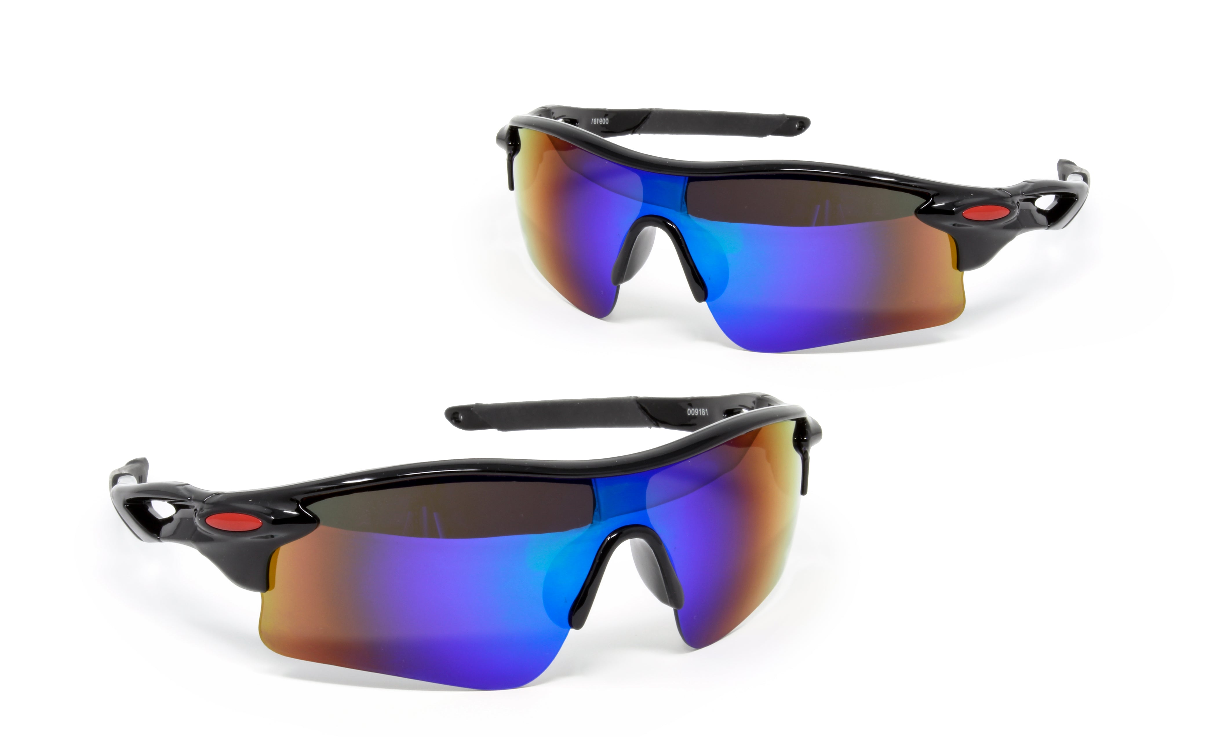 Zero Dark 2 Pack Tactical Sport Sunglasses Unisex Cycling Running Sun