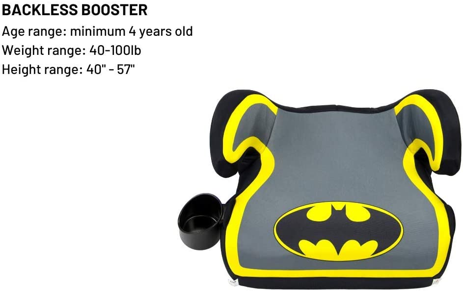 DC Comics Convertible Batman High Back Booster Car Seat — KidsEmbrace