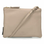 fred de la bretoniere crossbody handtas taupe