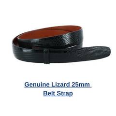 Genuine Lizard 25mm Compression Belt Strap