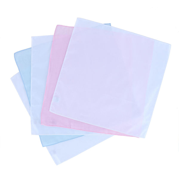 Set of 5 cotton handkerchiefs